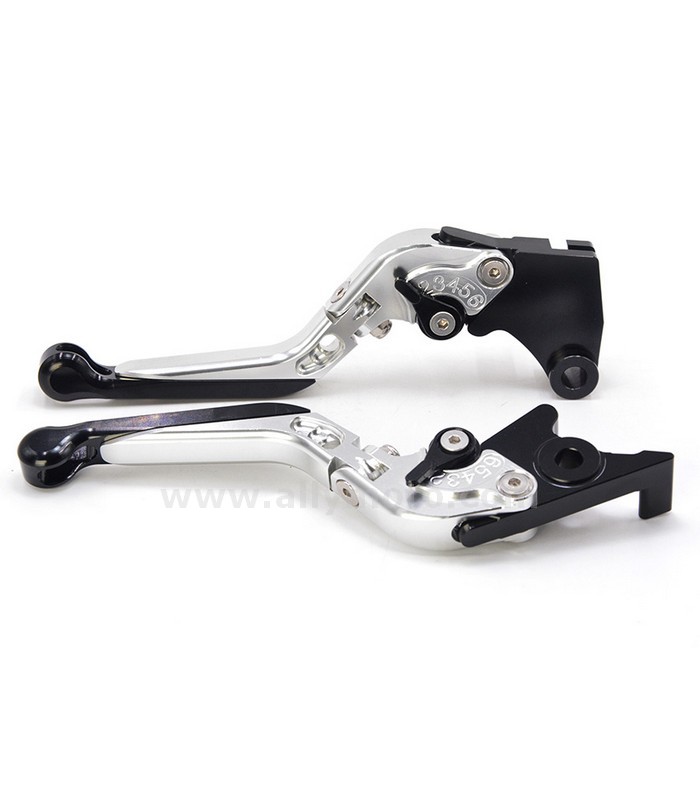 008 Silver Folding CNC Motorbike Brakes Clutch Levers For Honda CBR900RR NC700 S X-4